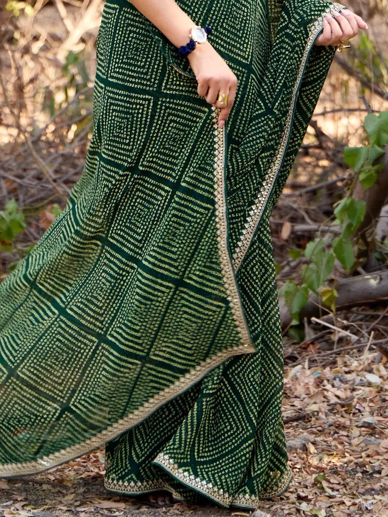 bottle-green-mono-georgette-zari-sequin-saree (2).webp