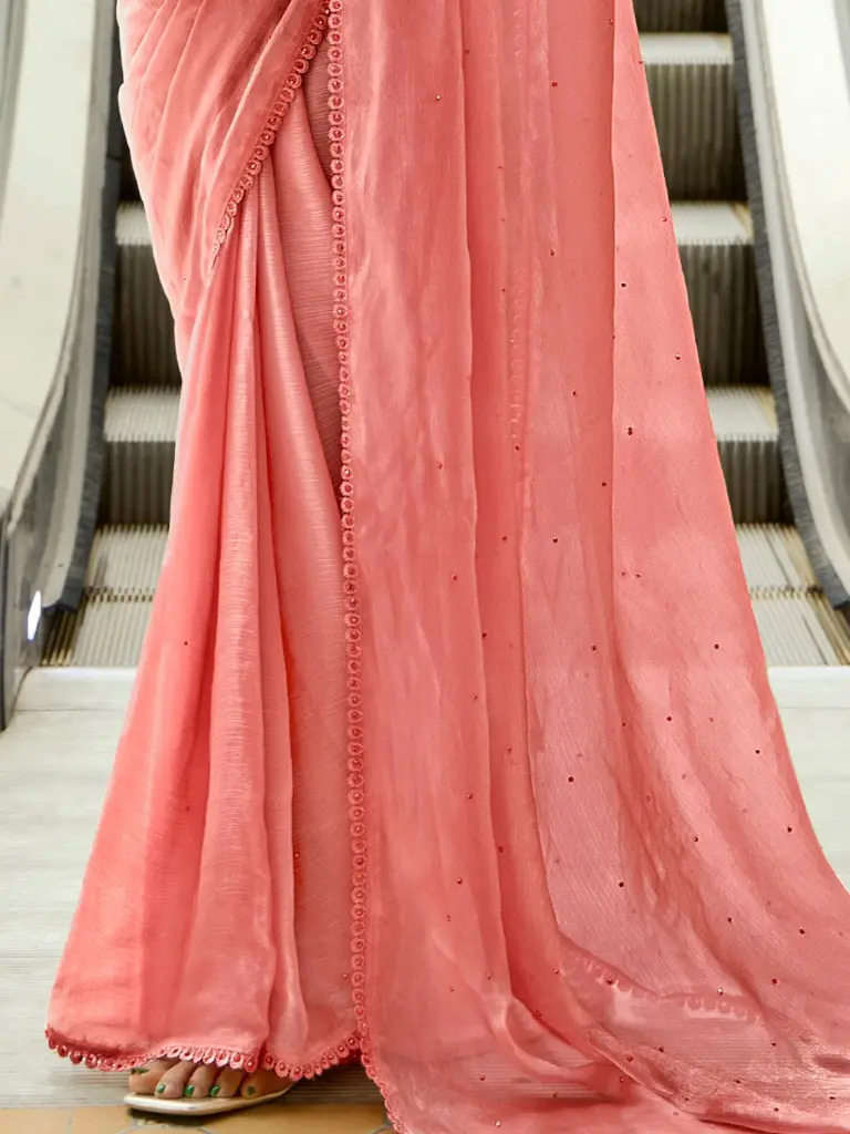 peach-embellished-mono-satin-saree.webp